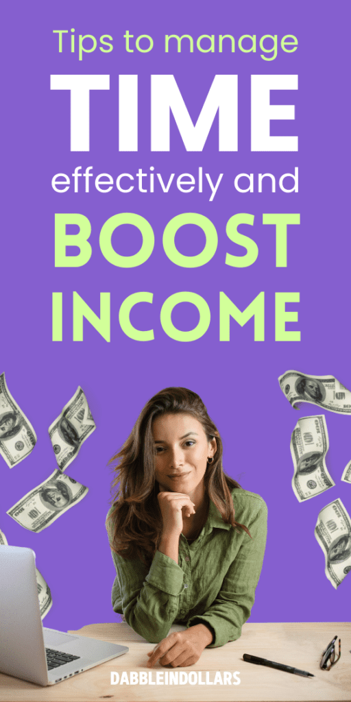 Manage Time Productively to Increase Income