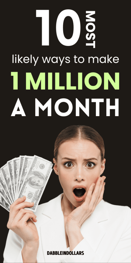 10 Realistic Ways to Earn 1 Million in a Month