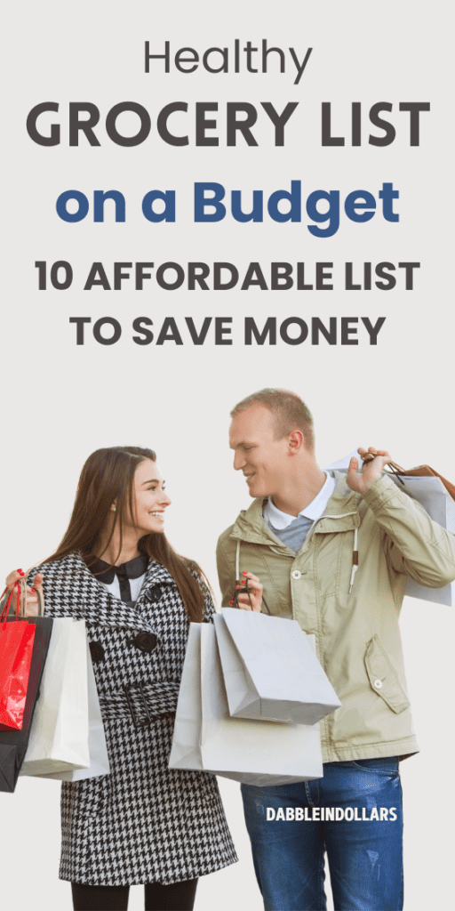 Top 10 Budget-Friendly Grocery List to Save Money