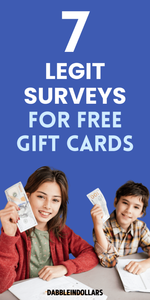 Top 7 Legit Surveys for Gift Cards Sites: Earn Rewards