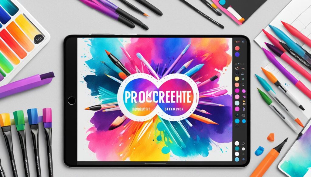 procreate merchandise design