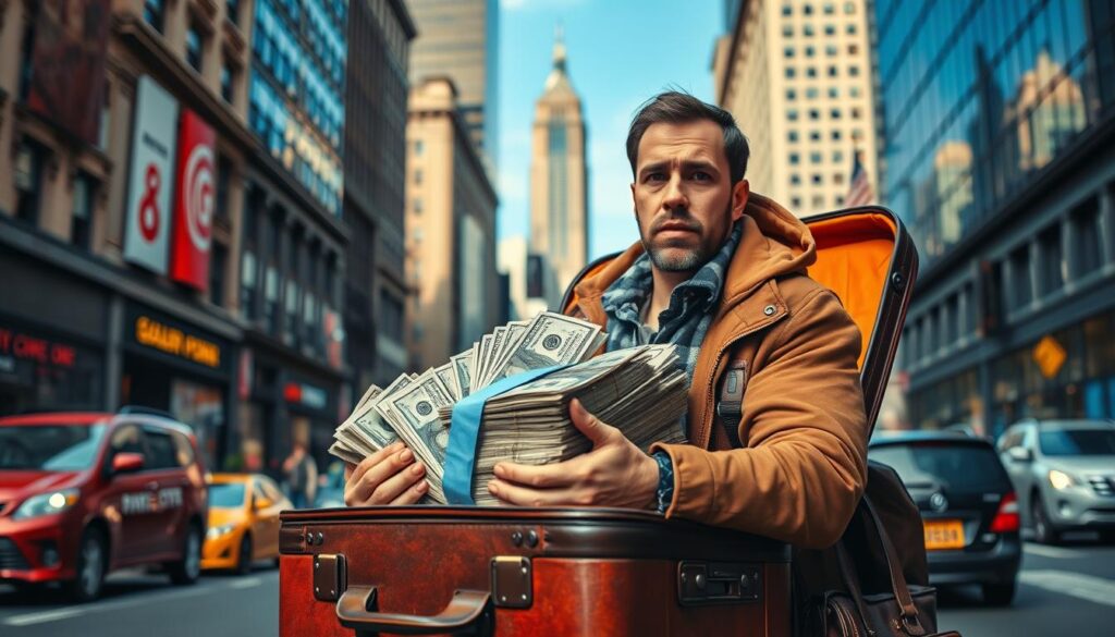 carrying cash when traveling