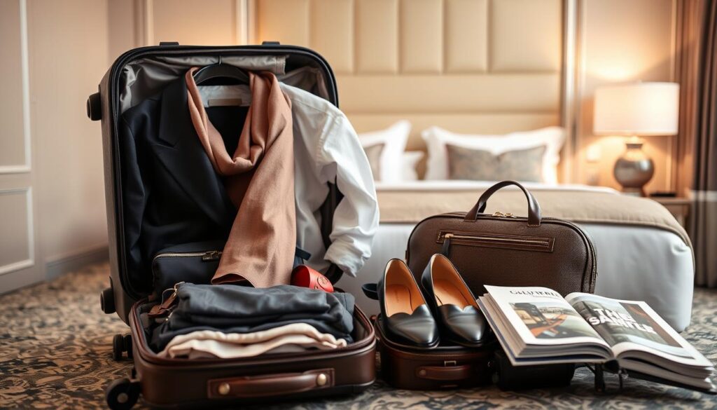 packing smart for luxury travel